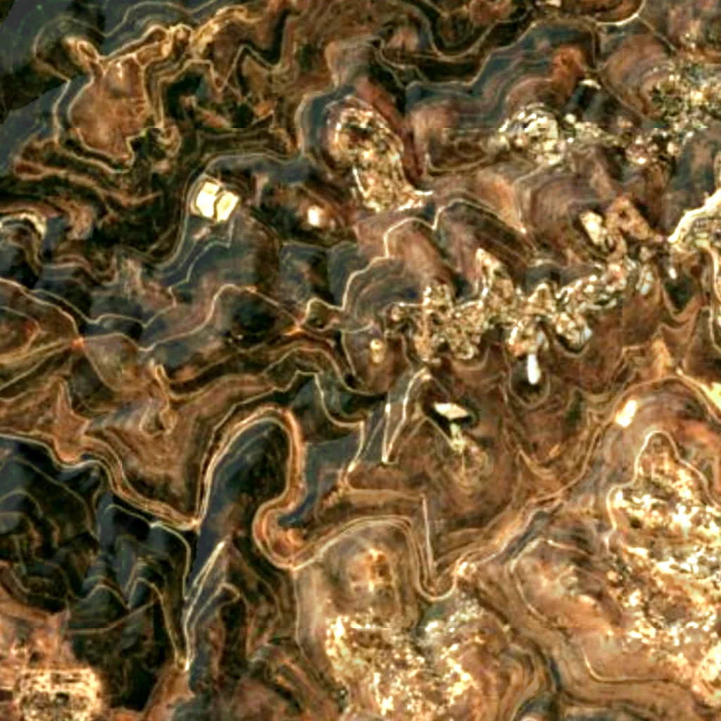 Aminadav Forest seen from above (Sentinel-2)