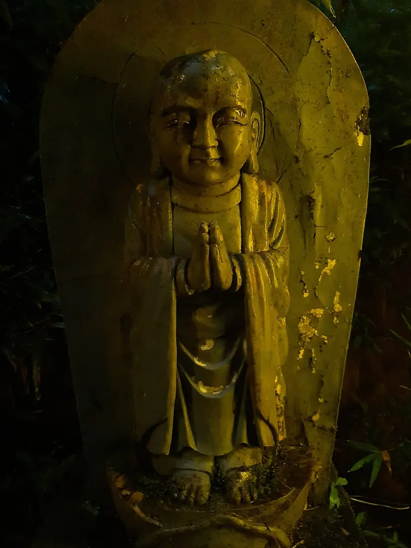 2025-01-03 - A Buddhist statue in the Baguio Botanical Garden