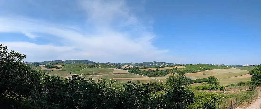 Panorama da Casorzo