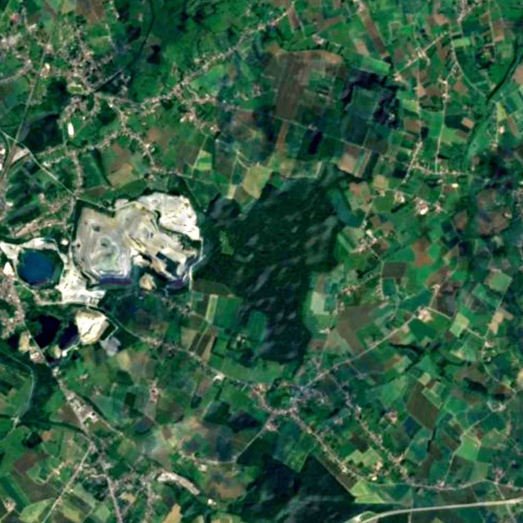 Bois d'Acren - Akrenbos seen from above (Sentinel-2)