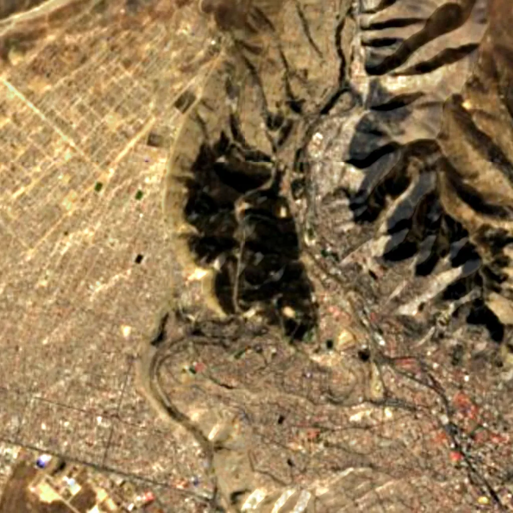 Bosquecillo de Pura Pura seen from above (Sentinel-2)