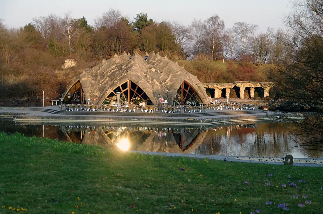 Berlin Britzer Garten cafe