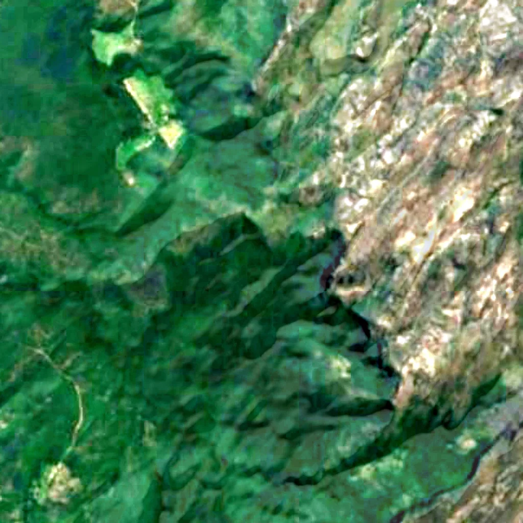Cerrado seen from above (Sentinel-2)