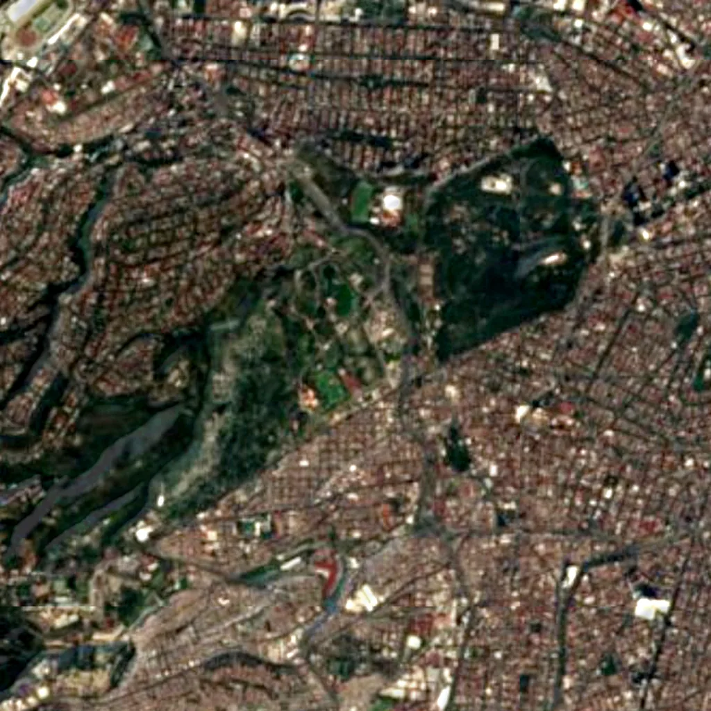 Chapultepec seen from above (Sentinel-2)