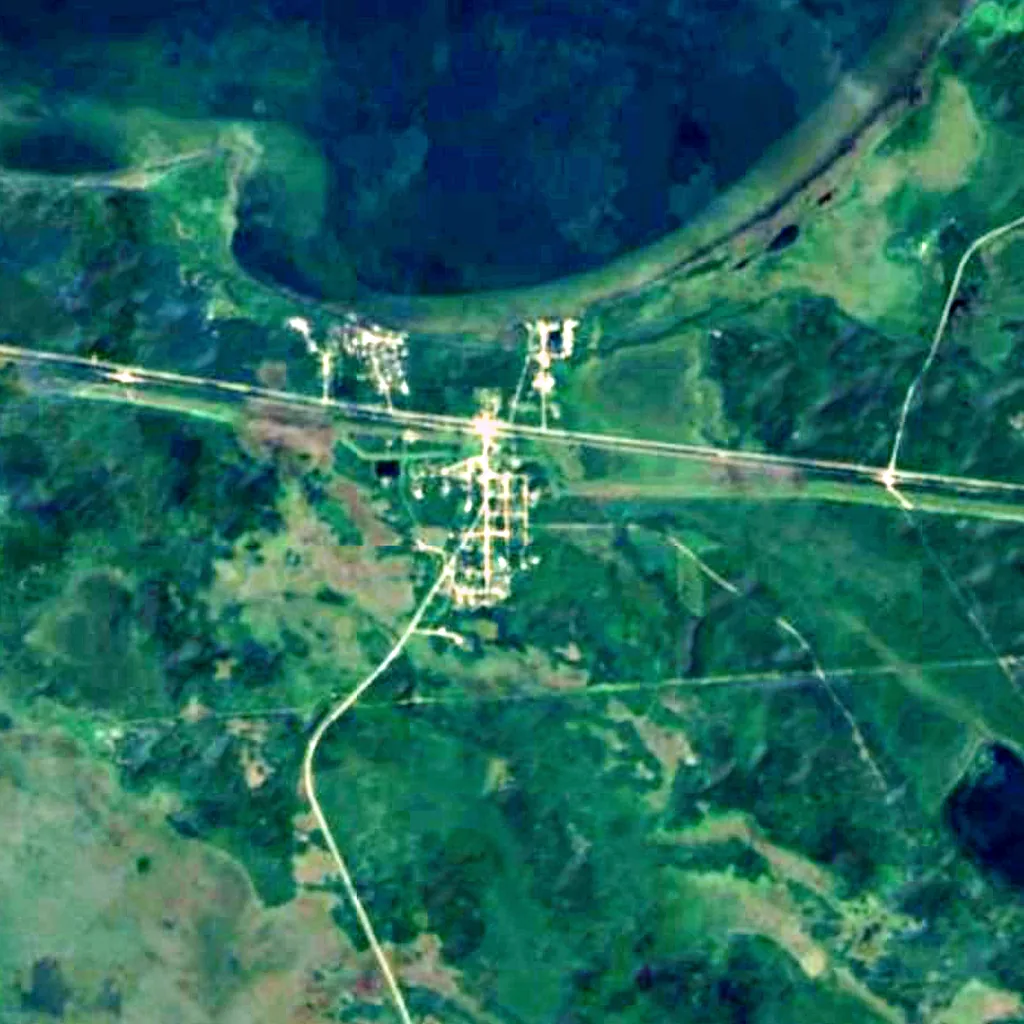 Chippewa National Forest seen from above (Sentinel-2)