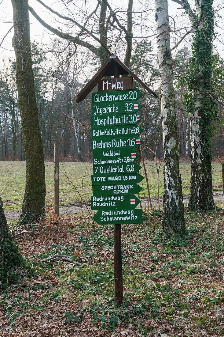 Dahlen Heide Wegweiser