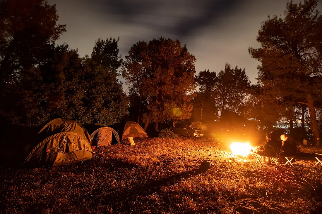 A camp at Dibeen Forest Reserve (2)