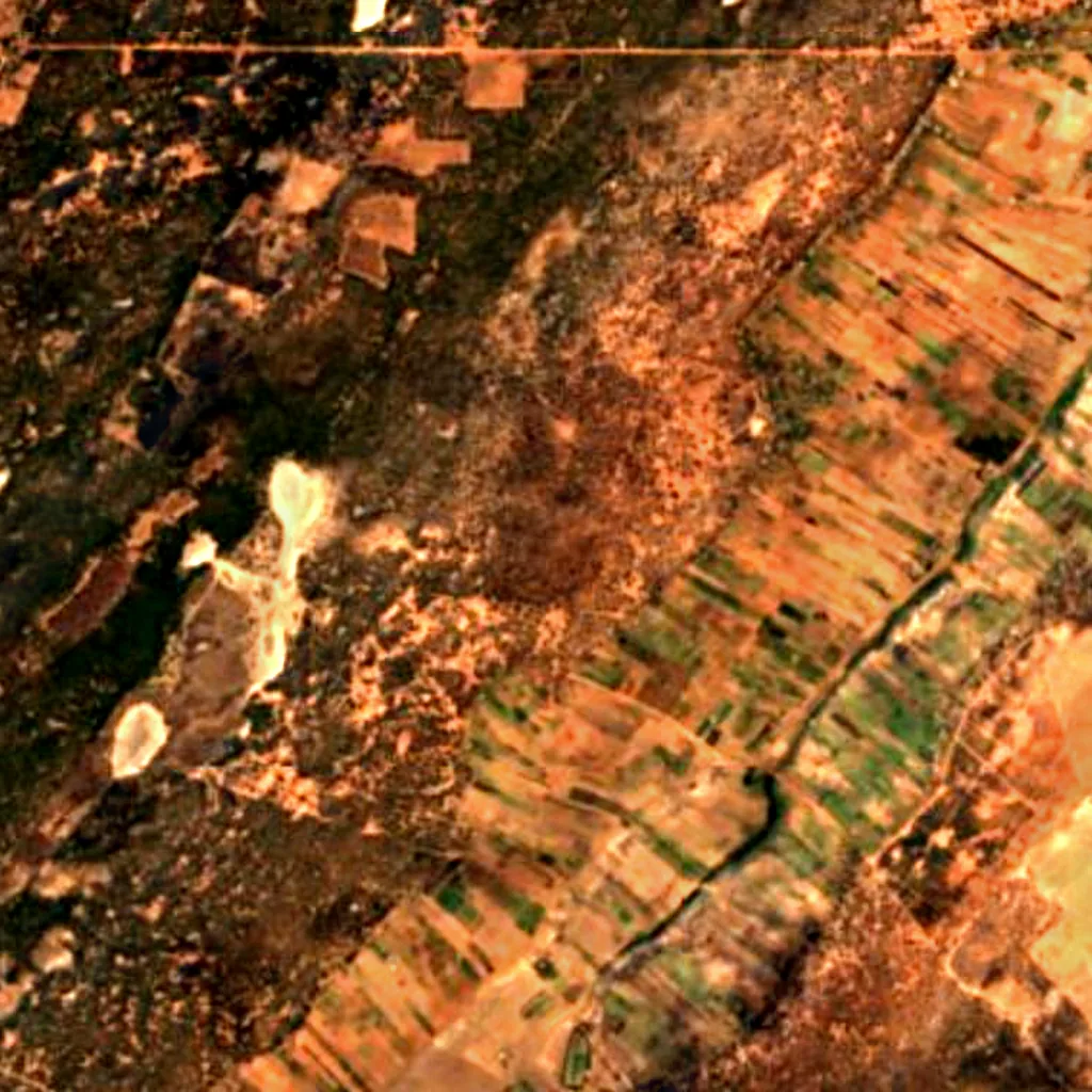 El Ma’moura seen from above (Sentinel-2)