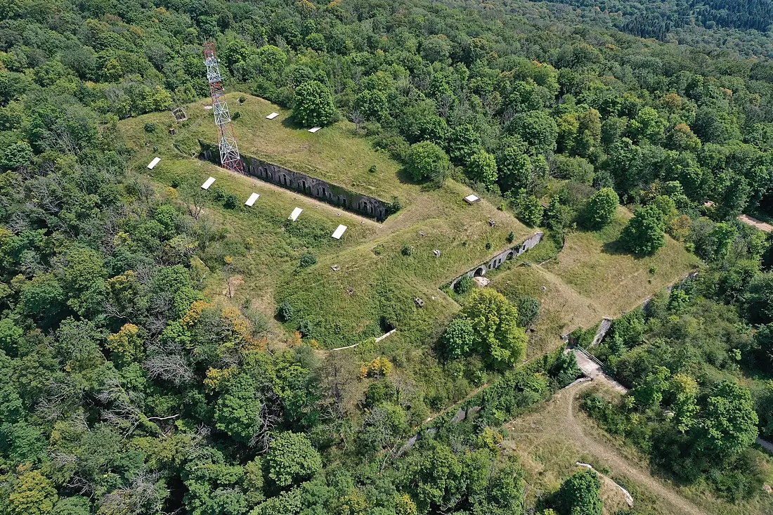 Fort chailluz aerial view NW