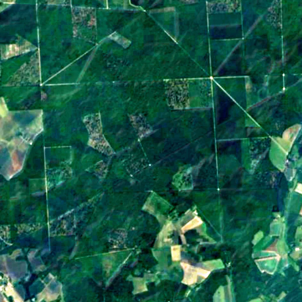 Forêt d'Orléans seen from above (Sentinel-2)