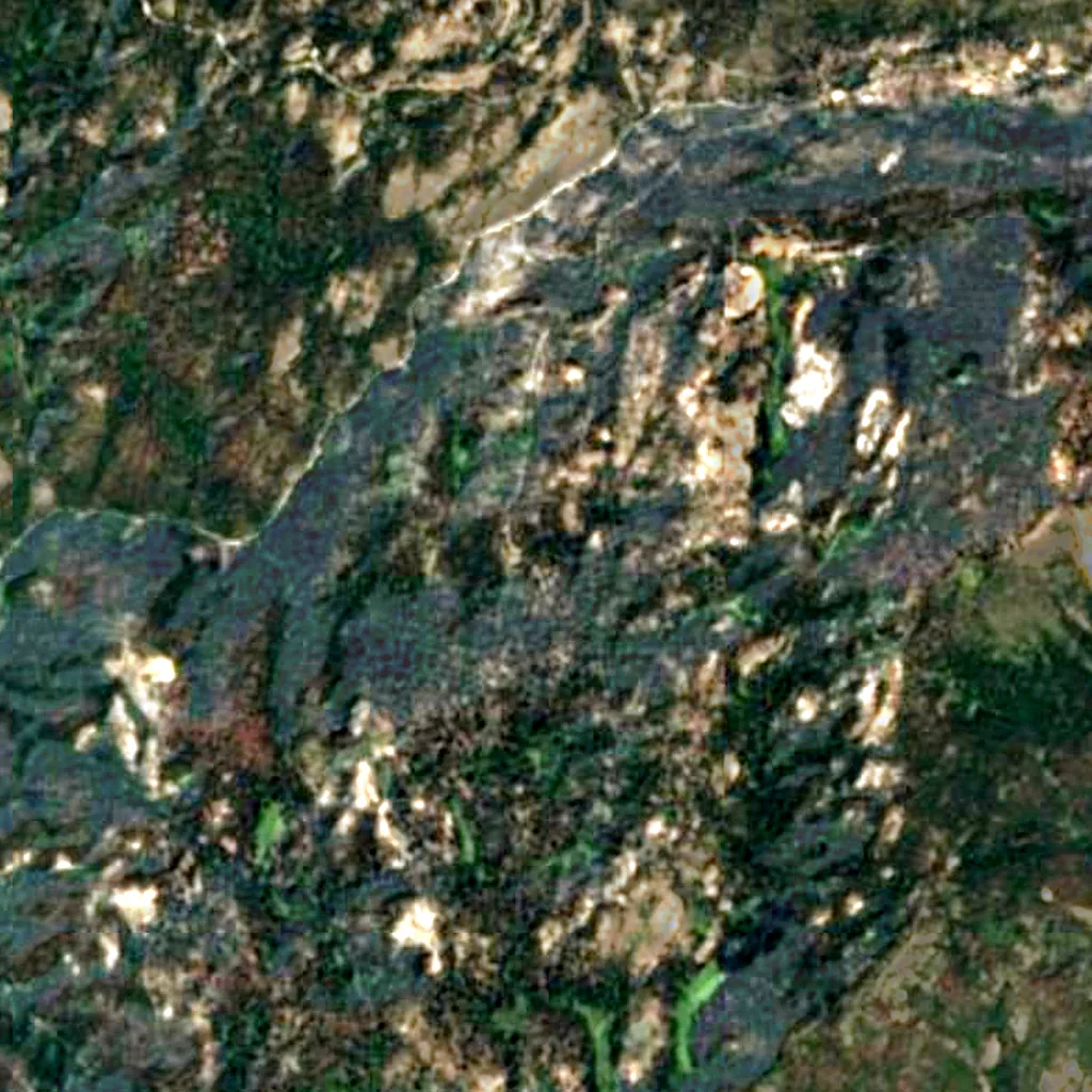 General Sherman seen from above (Sentinel-2)