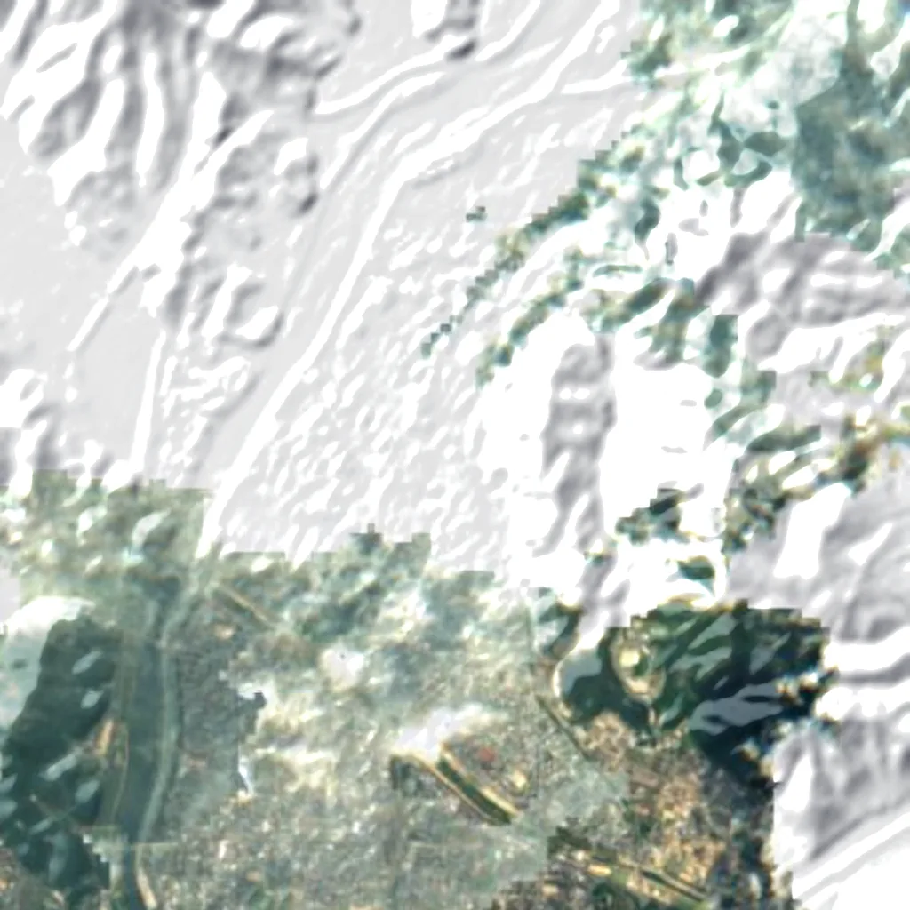 Gyerim seen from above (Sentinel-2)
