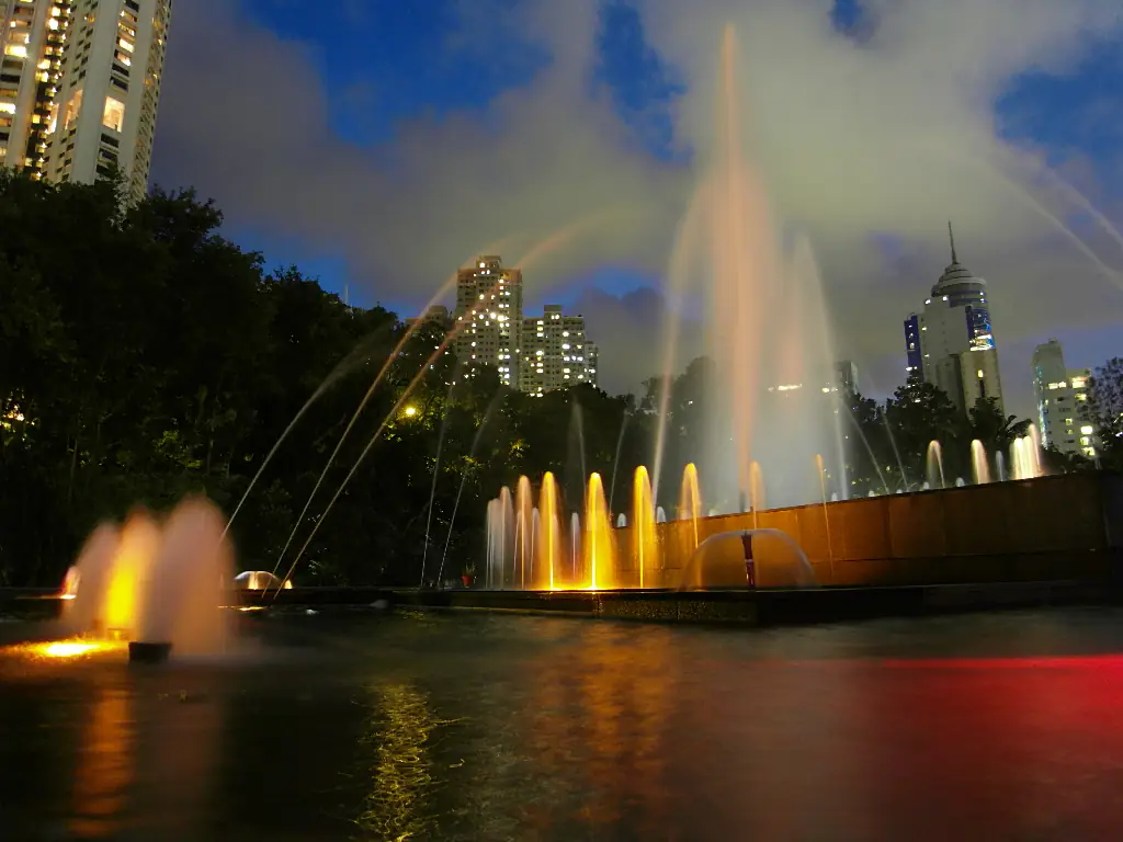 Hong Kong Botanic Garden Fountain
