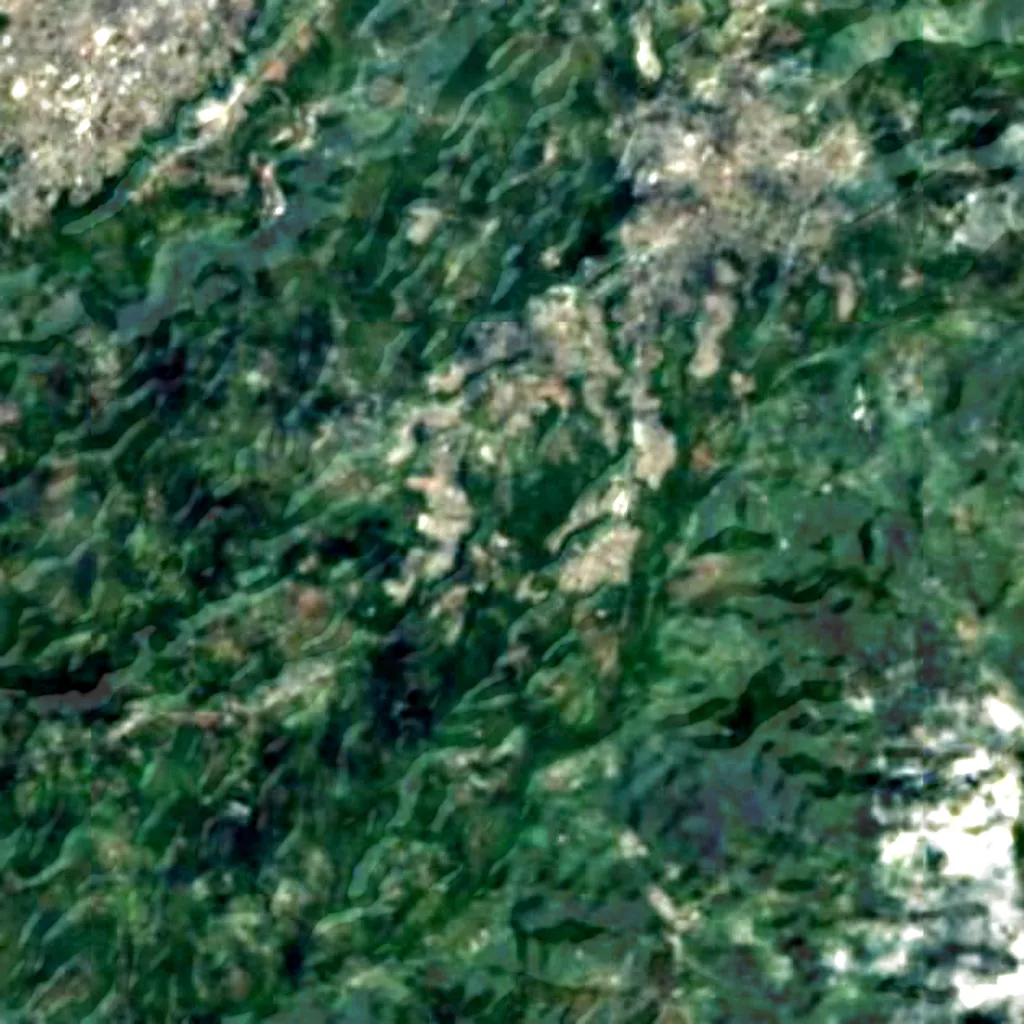 Jardín Botanico seen from above (Sentinel-2)