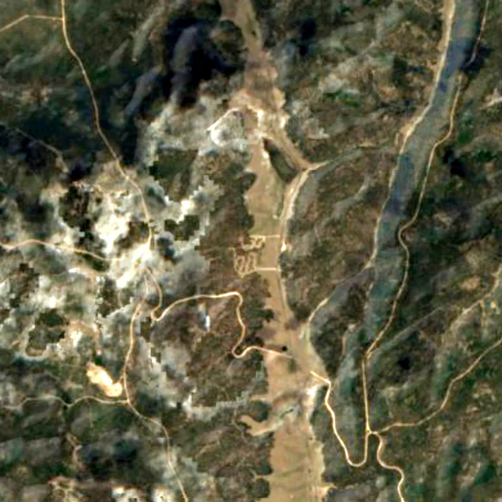 Kaibab National Forest seen from above (Sentinel-2)