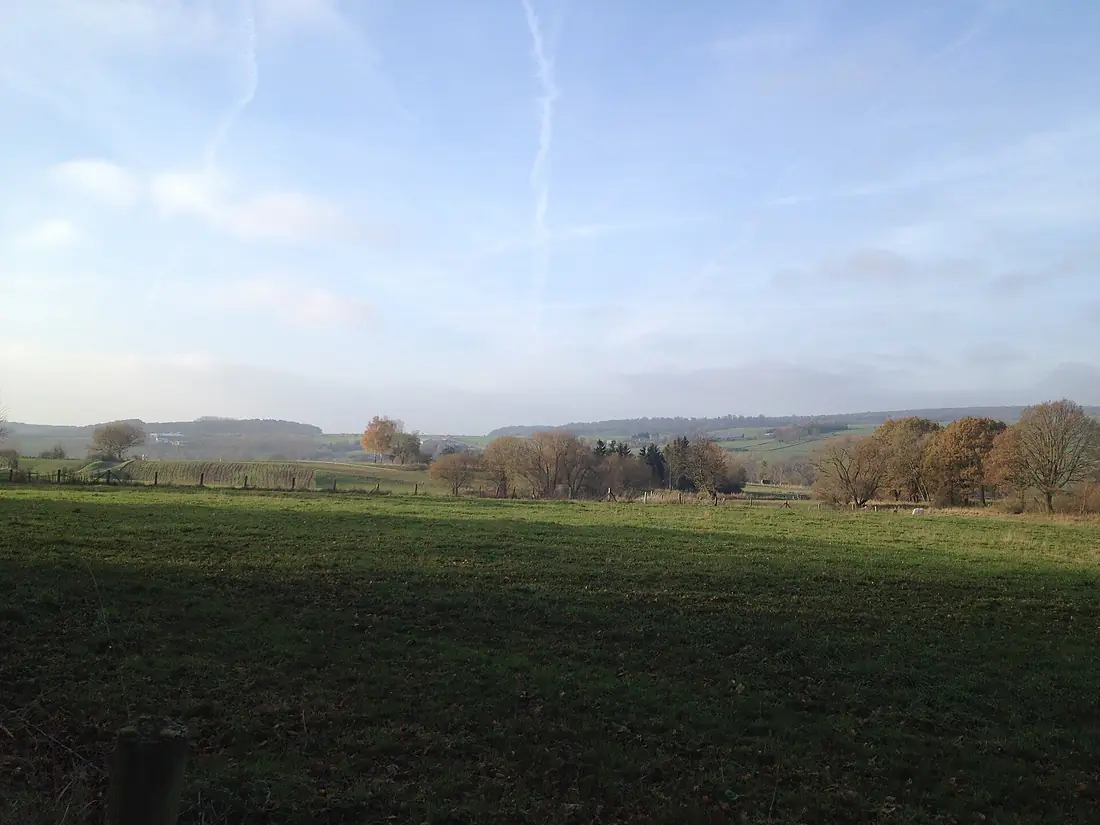 Blick oberhalb von Oberkaufungen