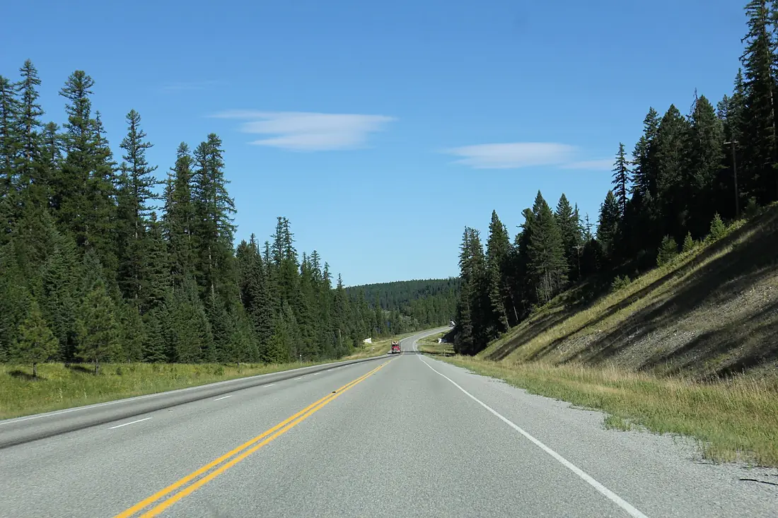 US93 through Kootenai National Forest