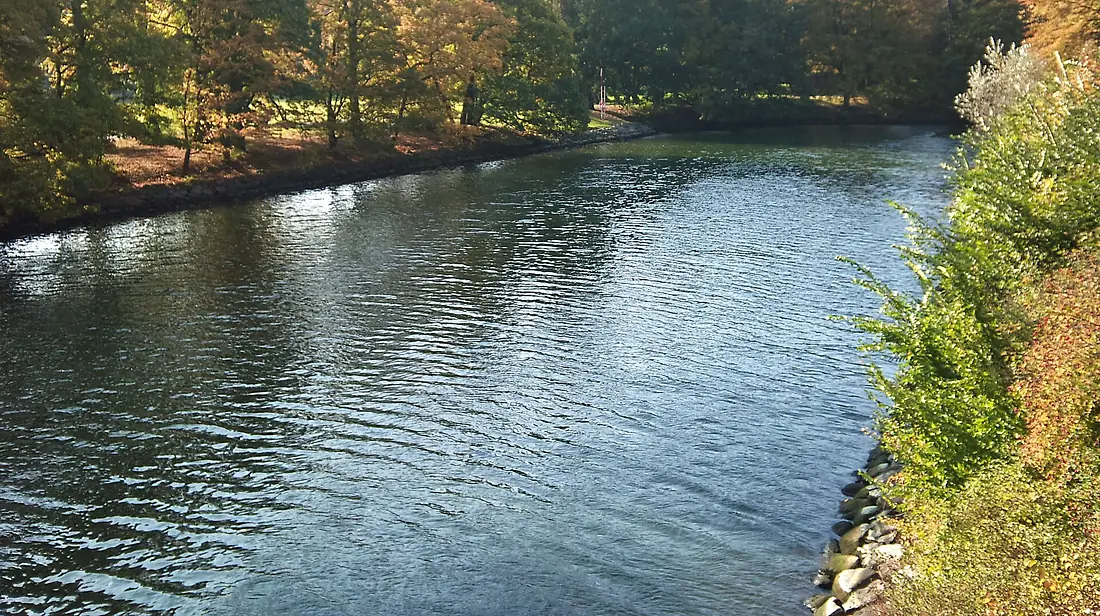 Canal, Kungsparken, Malmo, 2