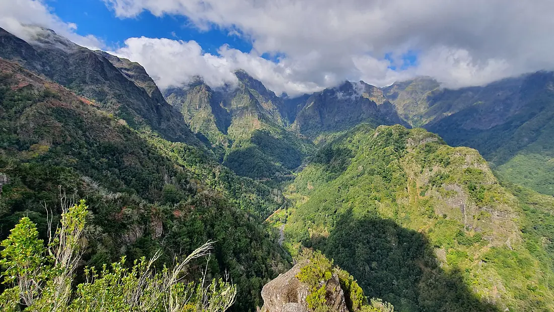 Floresta Laurissilva, Miradouro dos Balcões, Ribeiro Frio