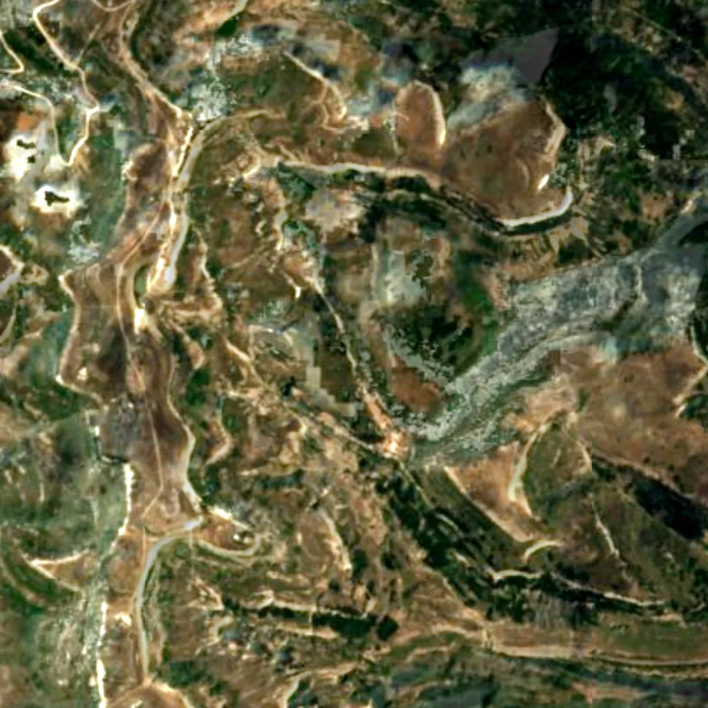 Manti–La Sal National Forest seen from above (Sentinel-2)