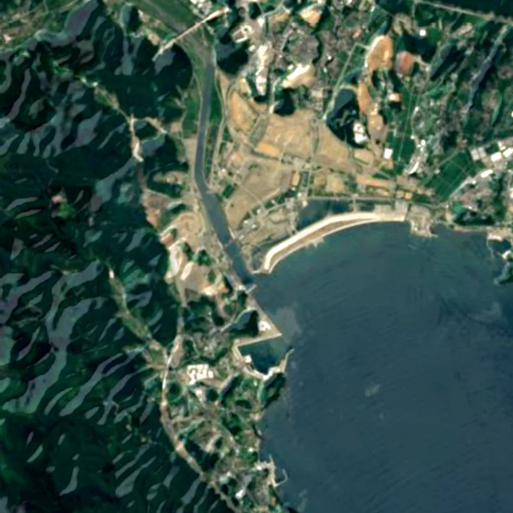 Miracle Pine Tree seen from above (Sentinel-2)