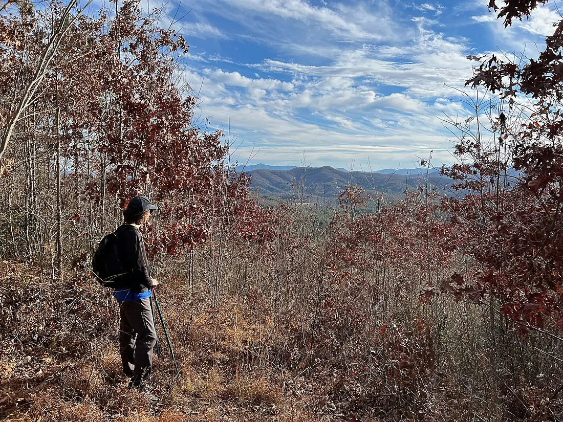 Fires Creek Recreation Area in the Nantahala National Forest in Clay County, North Carolina