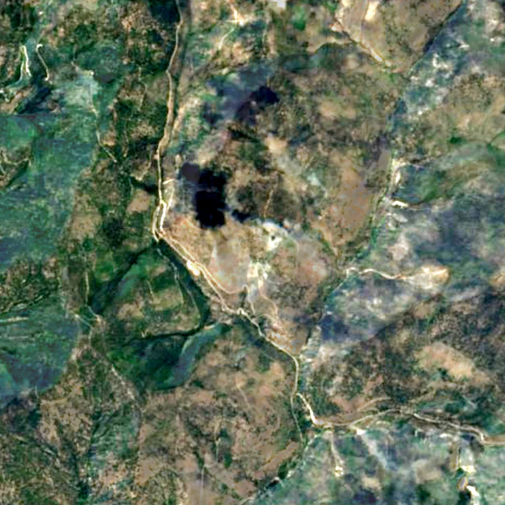 Okanogan National Forest seen from above (Sentinel-2)