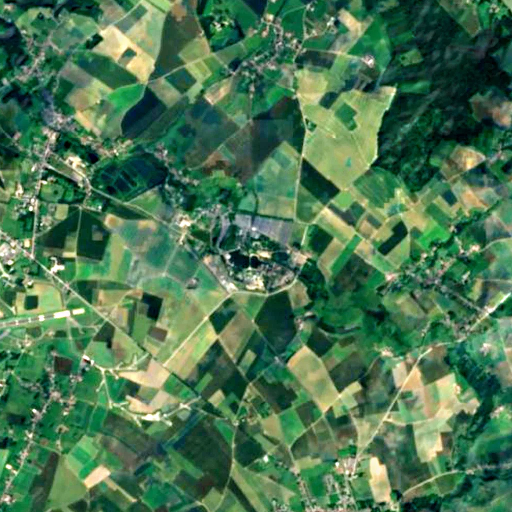 Pairi Daiza seen from above (Sentinel-2)