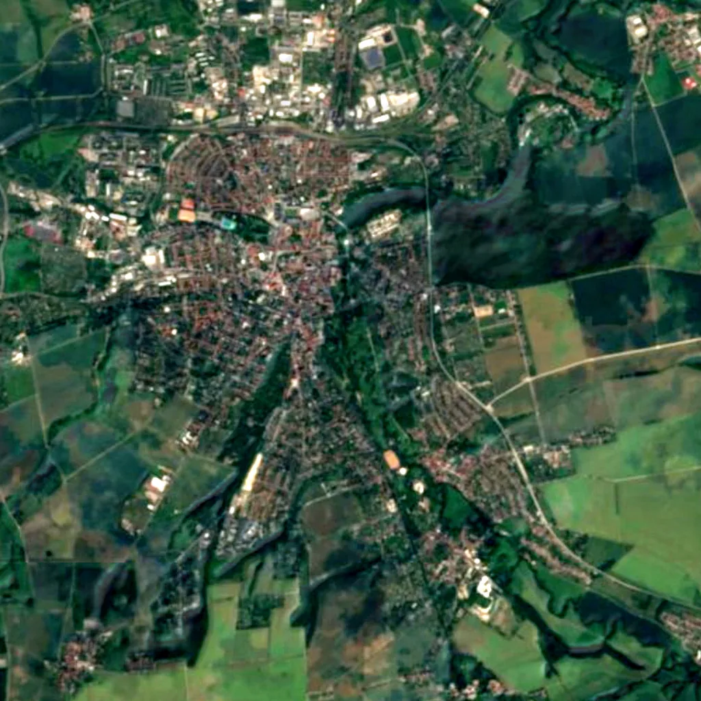Park an der Ilm seen from above (Sentinel-2)