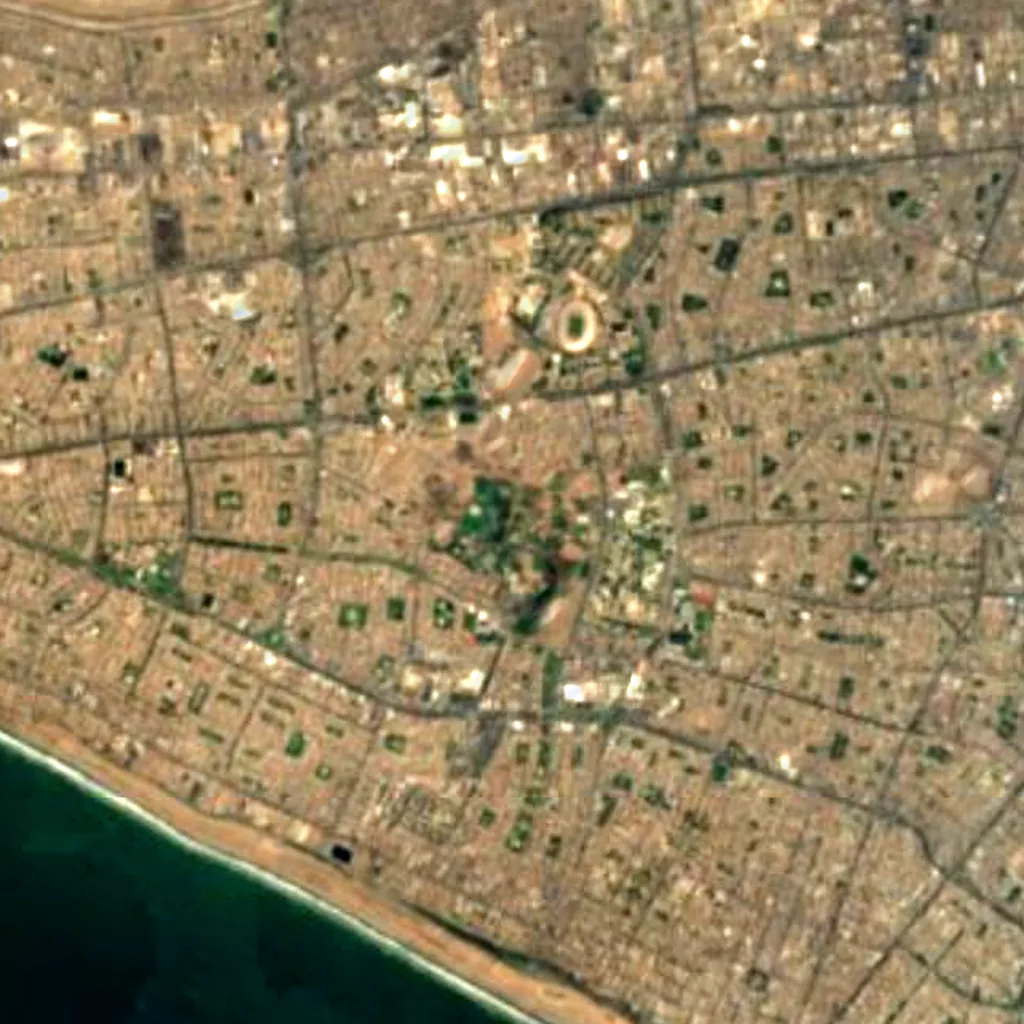 Parque de las Leyendas seen from above (Sentinel-2)