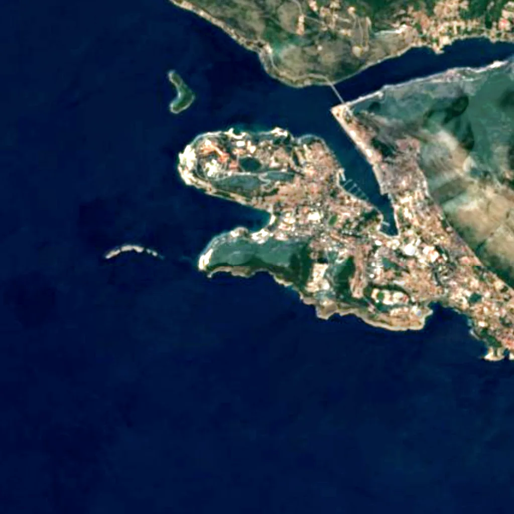 Petka seen from above (Sentinel-2)
