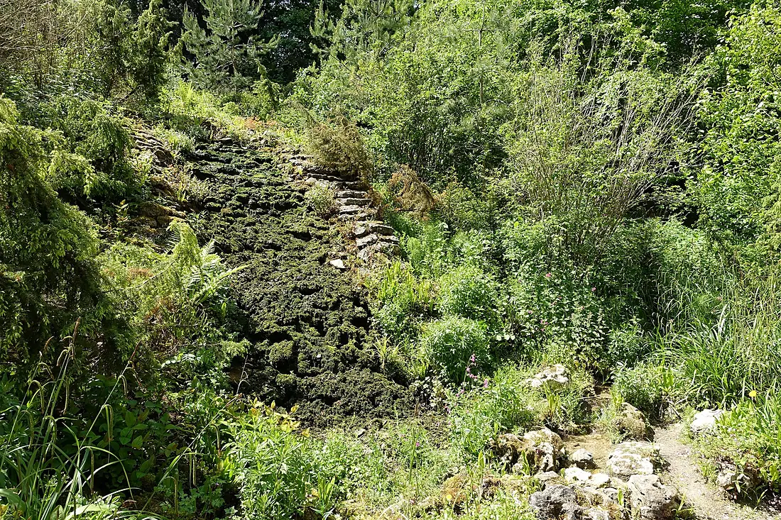 Cascade - Prior Park - Bath, England - DSC09735