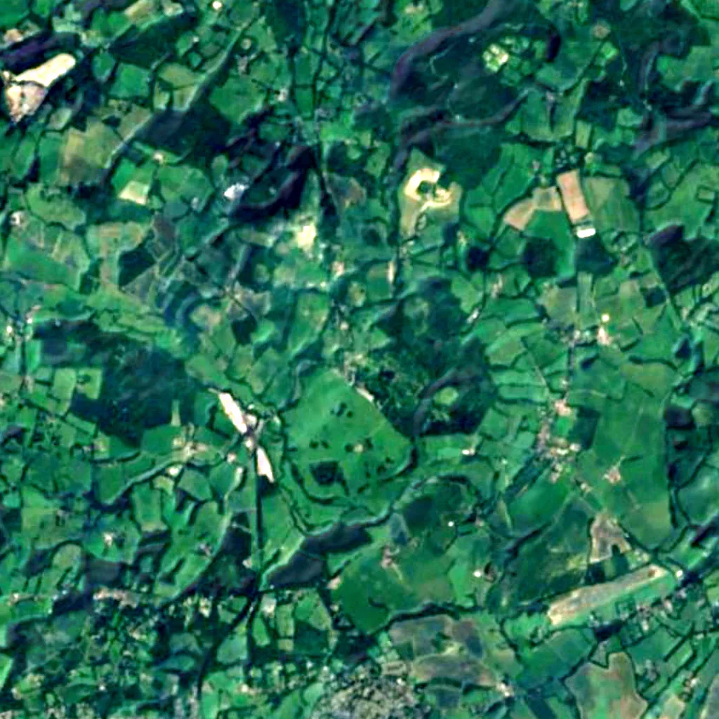 Sheffield Park Garden seen from above (Sentinel-2)