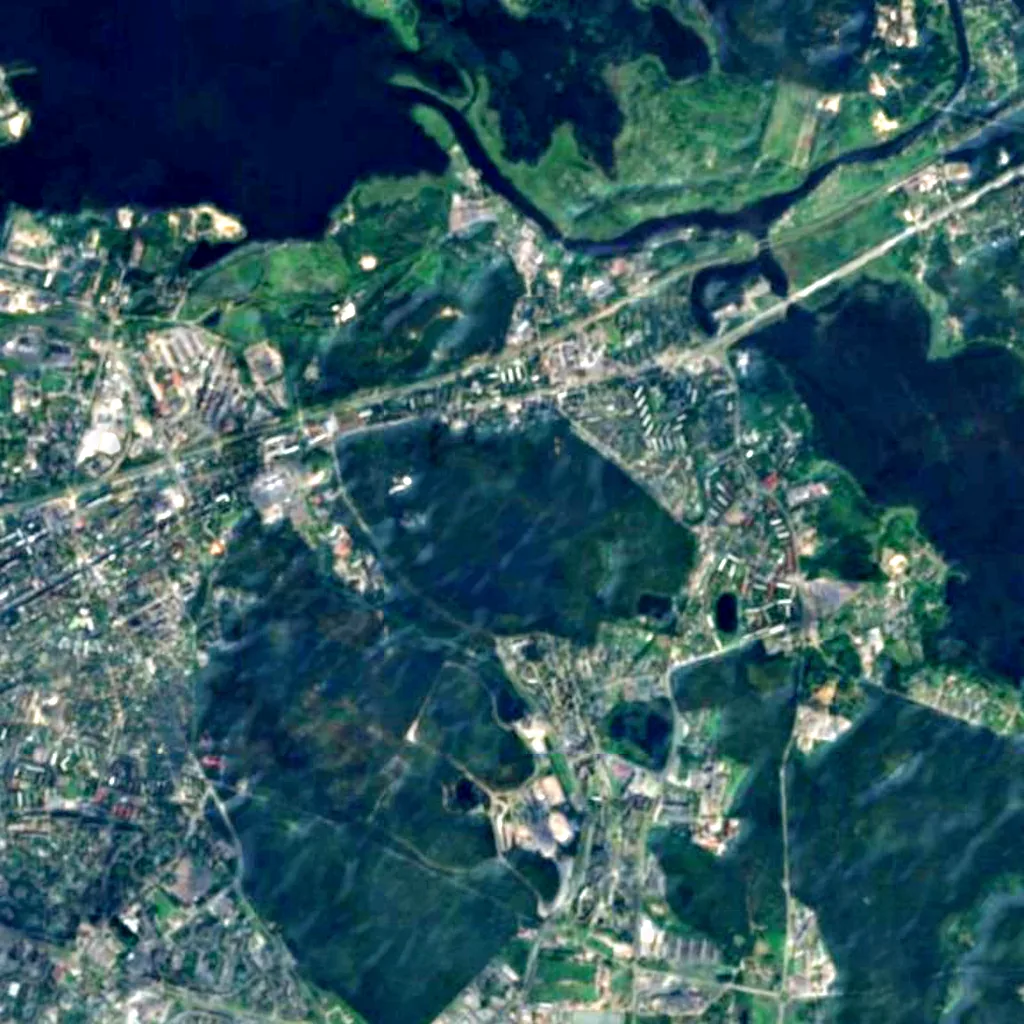 Šmerlis seen from above (Sentinel-2)