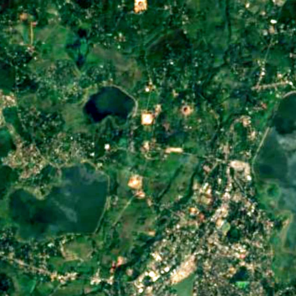 Sri Maha Bodhi seen from above (Sentinel-2)