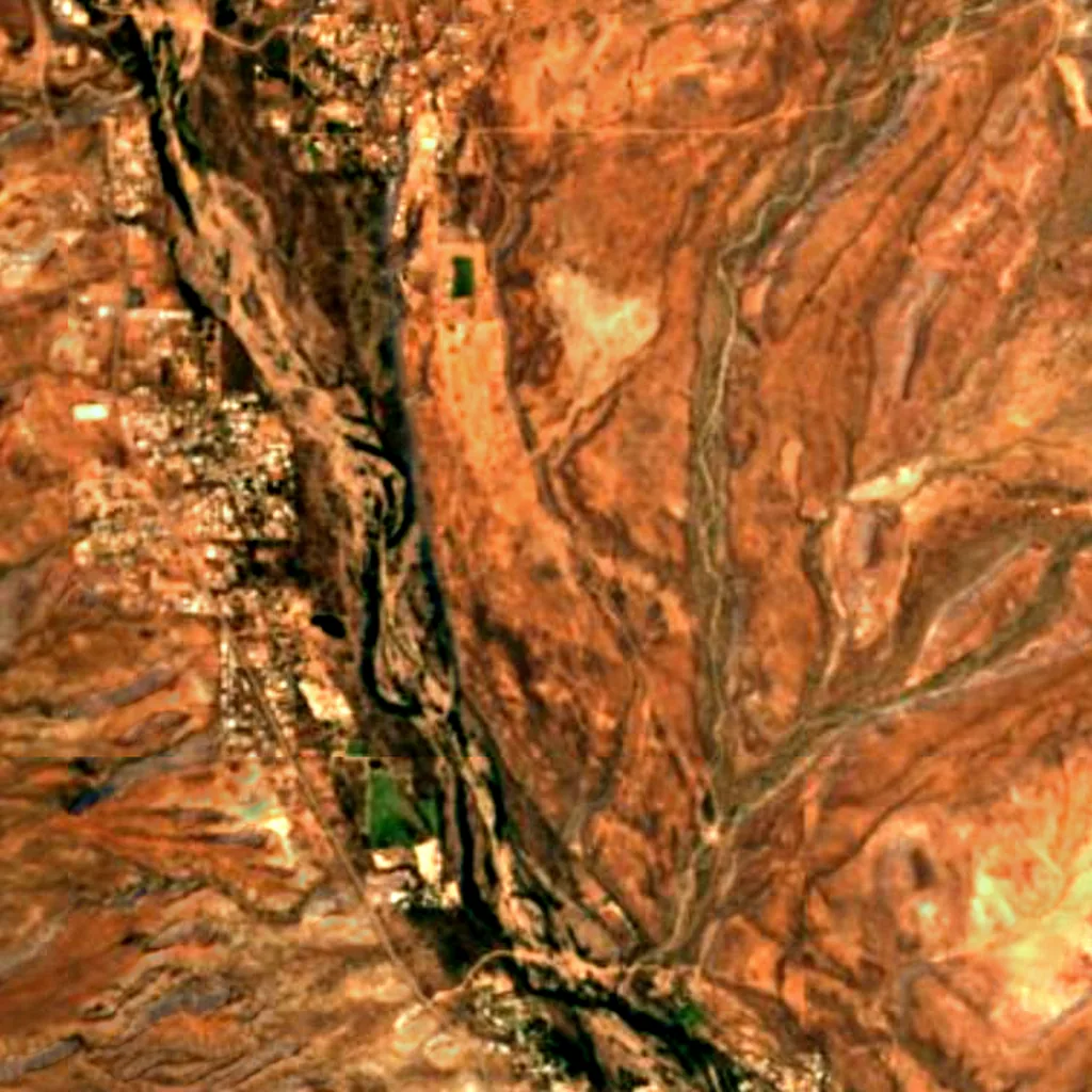 Tonto National Forest seen from above (Sentinel-2)