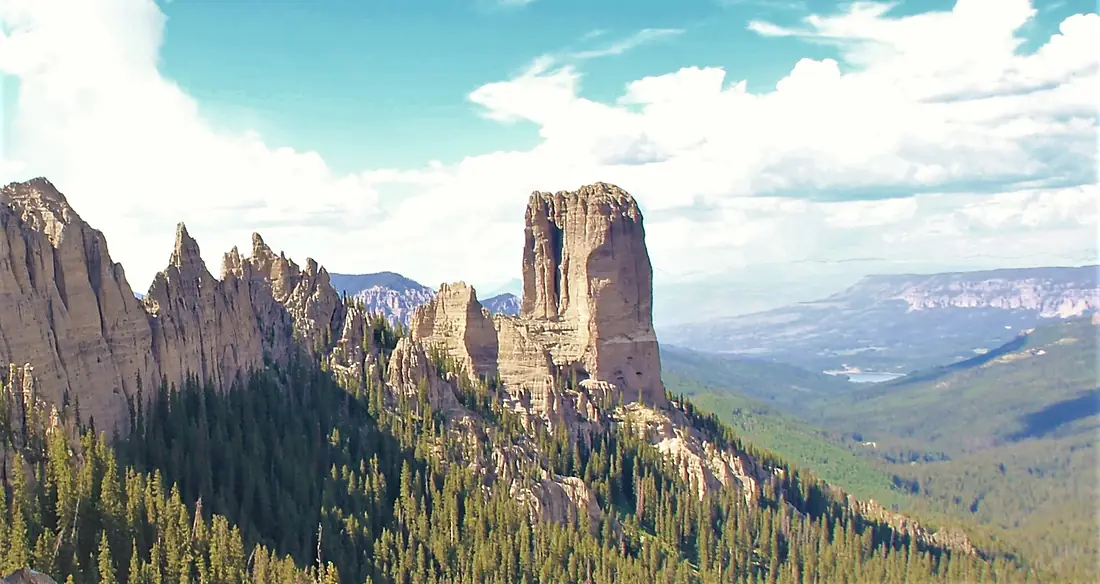 Chimney Rock Cimarron range