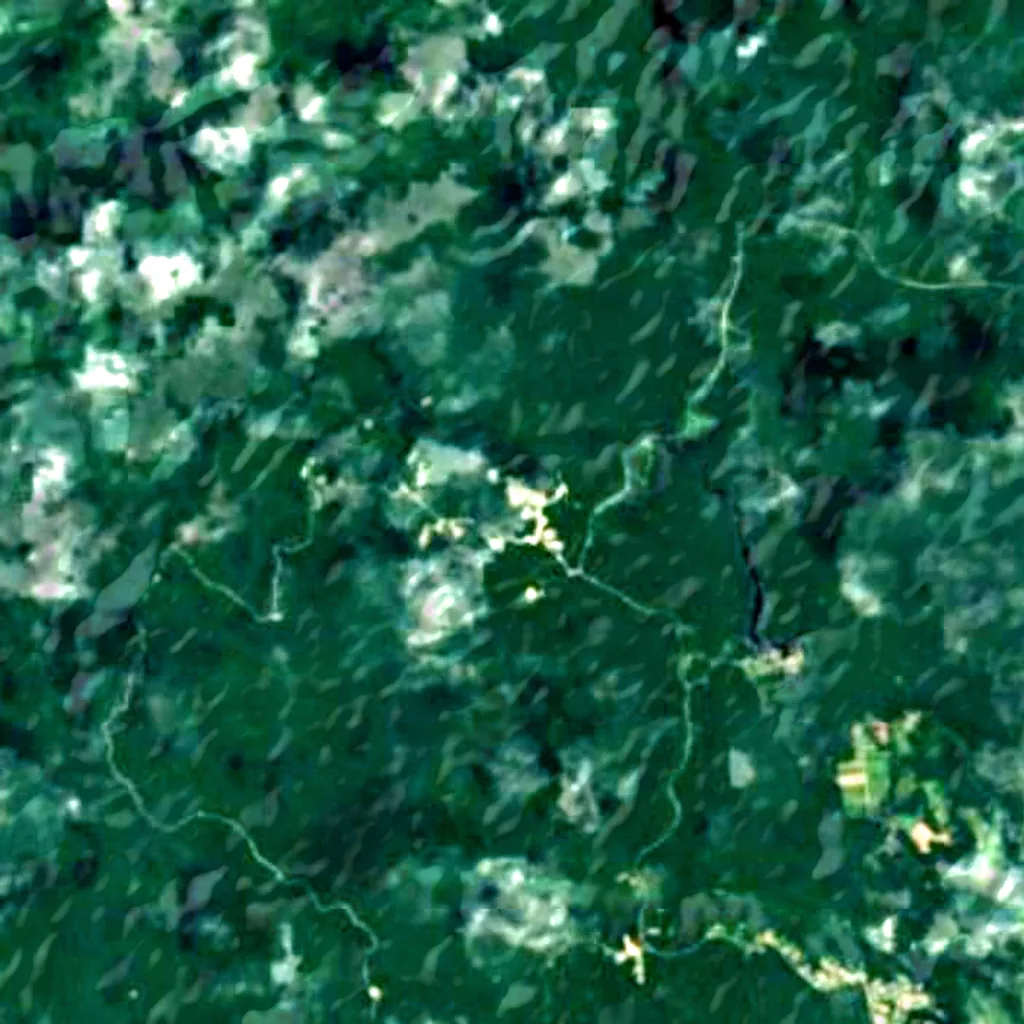 Yanbaru seen from above (Sentinel-2)